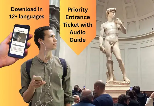 Skip the Line: Accademia Gallery Priority Entry Ticket with Audio Guide