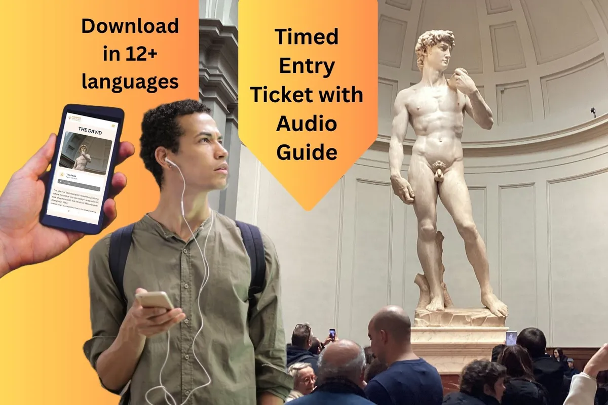 Accademia Gallery Timed Entry Ticket with Audio Guide — photo 1