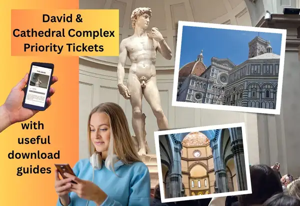 Accademia & Cathedral Pass with Audio Guide and Ebook